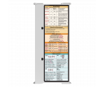 Trifold WhiteCoat Clipboard® - White Critical Care Edition